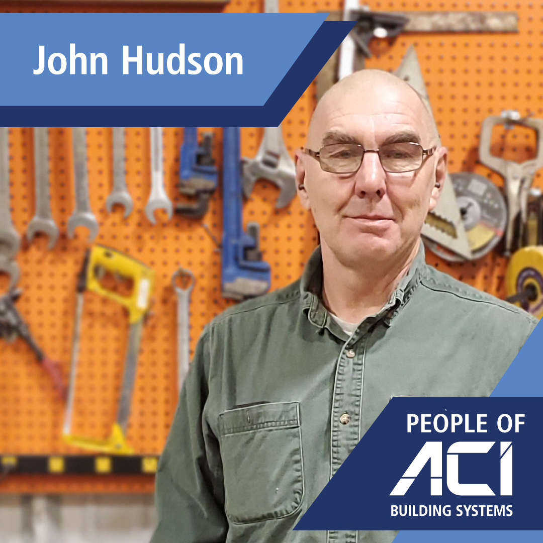 People of ACI - John Hudson in Maintenance